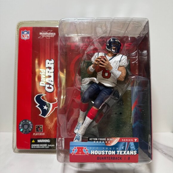 David Carr Houston Texans McFarlane SportsPicks Series 7 Action Figure – NIB - Picture 3 of 8